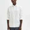 Skjorter>SELECTED LANGE ÆRMER SKJORTE White