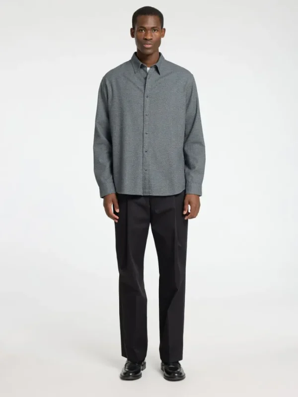Skjorter>SELECTED LANGÆRMET FLANNEL-SKJORTE Blue