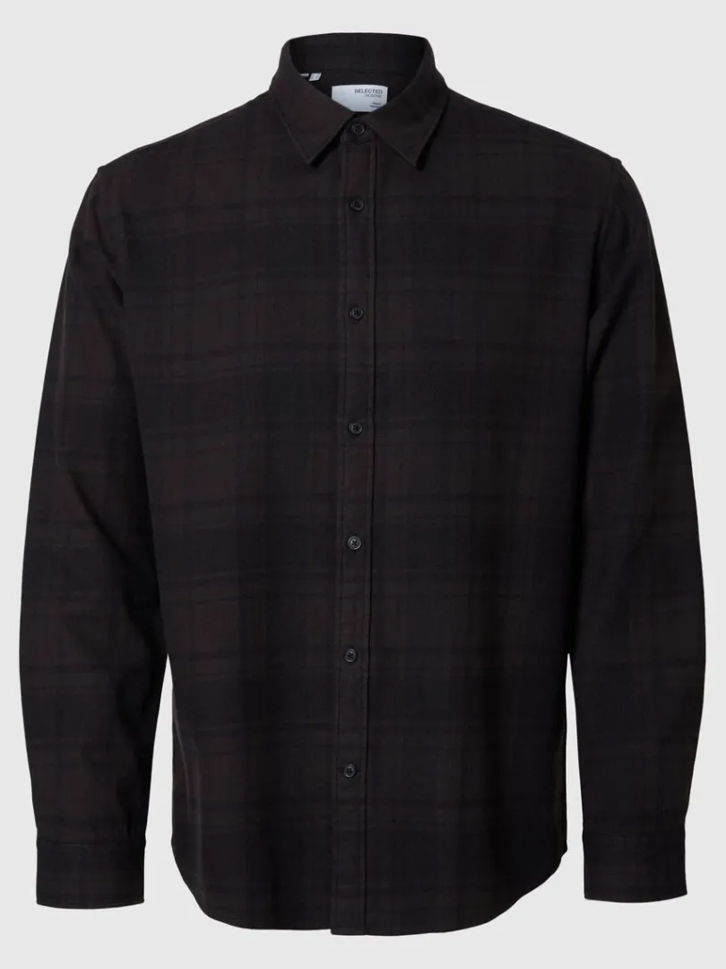 langrmet_flannelskjorte_4-1.webp Skjorter>SELECTED LANGÆRMET FLANNEL-SKJORTE Brown