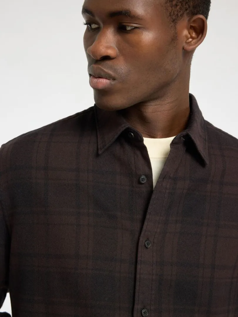 langrmet_flannelskjorte_5-1.webp Skjorter>SELECTED LANGÆRMET FLANNEL-SKJORTE Brown