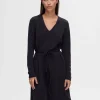 Kjoler>SELECTED LANGÆRMET KORT KJOLE Black