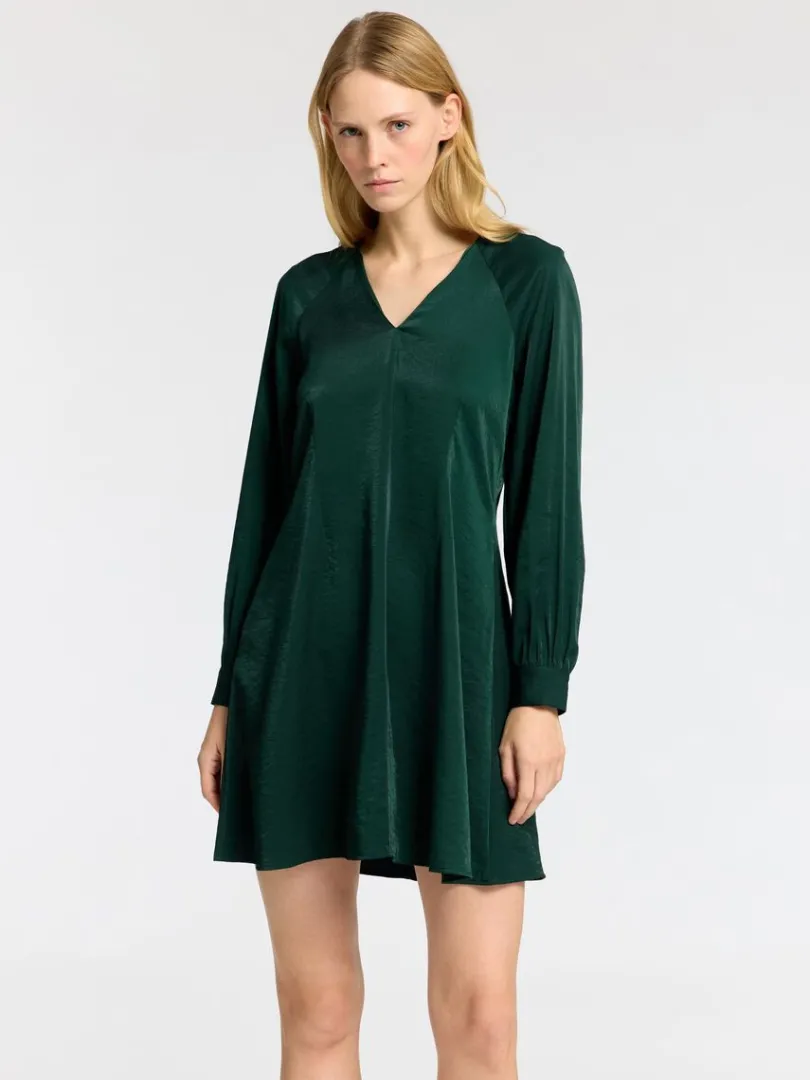 langrmet_kort_kjole_0.webp Kjoler>SELECTED LANGÆRMET KORT KJOLE Green