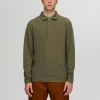Poloer>SELECTED LANGÆRMET POLO Green