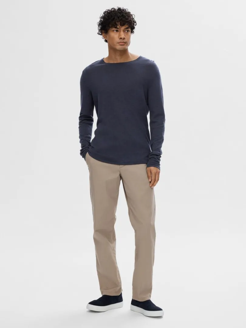 langrmet_pullover_1-2.webp Strik>SELECTED LANGÆRMET PULLOVER Blue