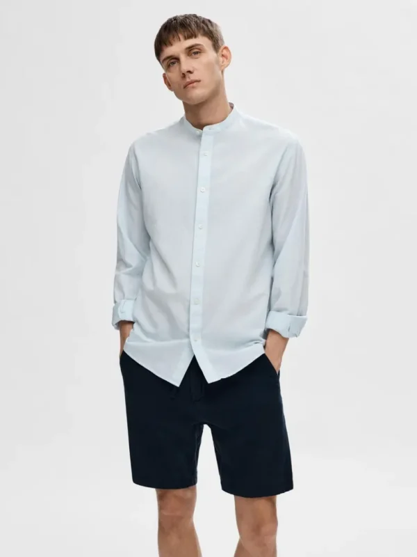 Skjorter>SELECTED LANGÆRMET SKJORTE Blue