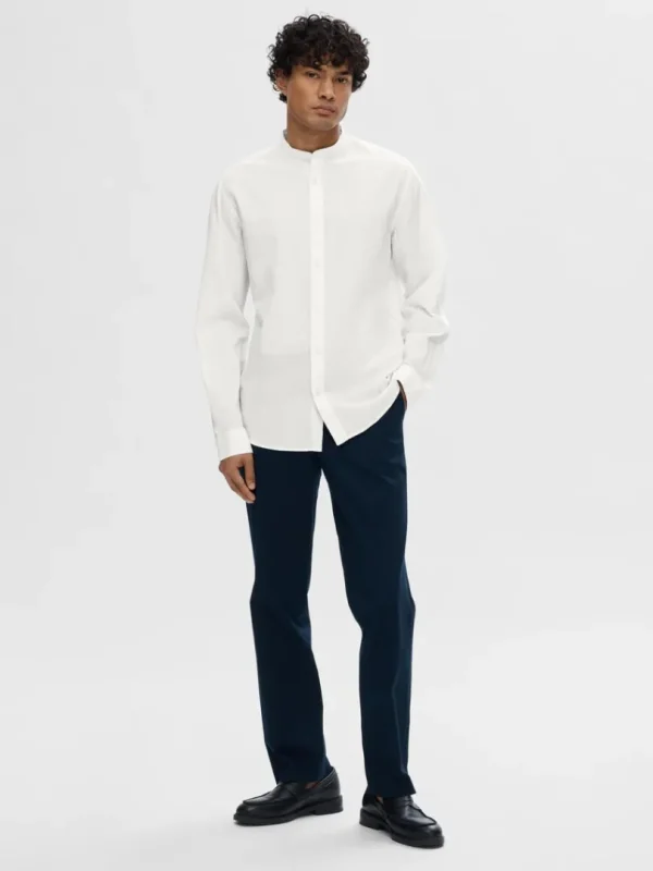 Skjorter>SELECTED LANGÆRMET SKJORTE White