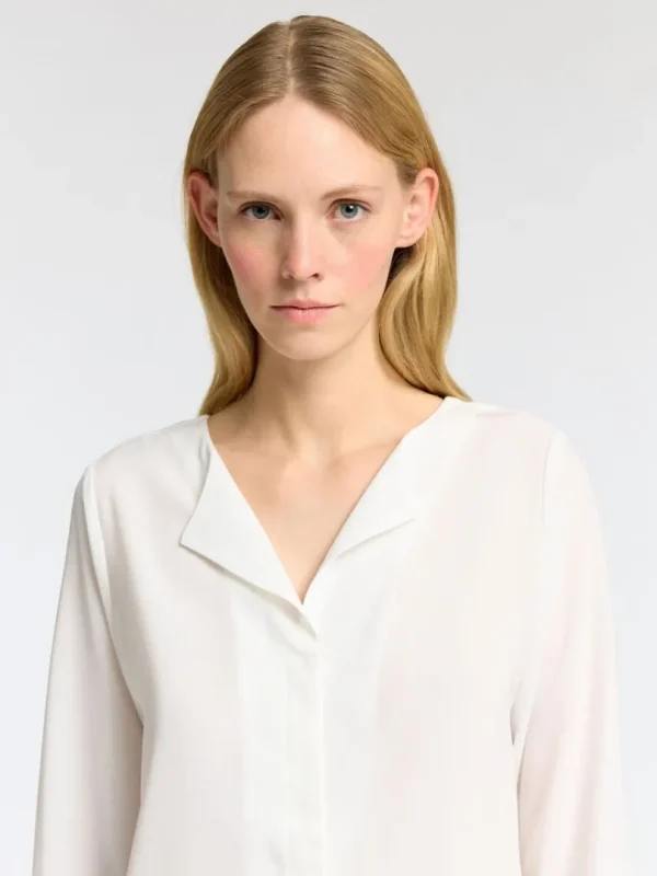 Skjorter>SELECTED LANGÆRMET SKJORTE White