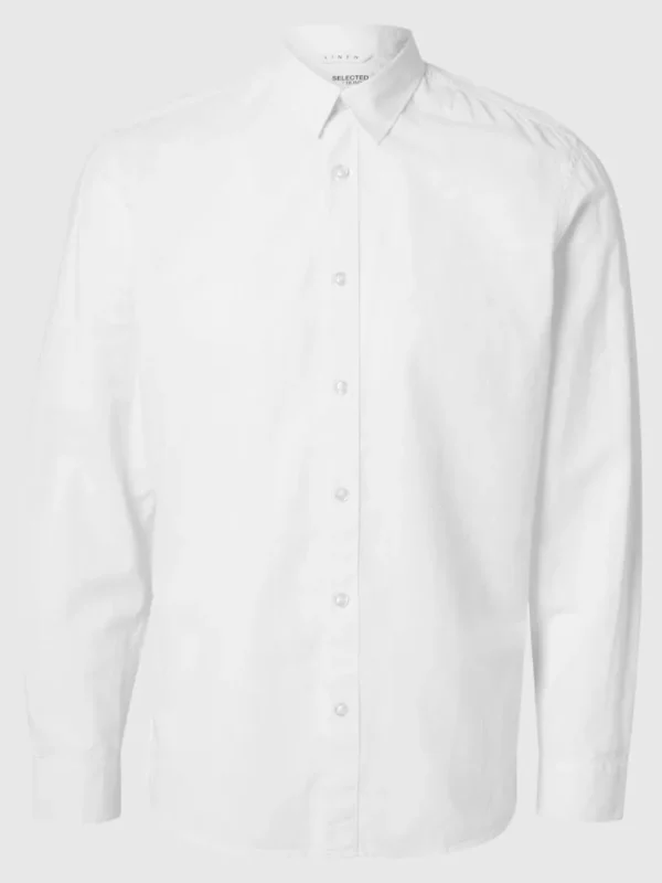 Skjorter>SELECTED LANGÆRMET SKJORTE White