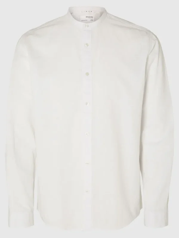 Skjorter>SELECTED LANGÆRMET SKJORTE White