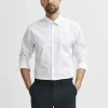 Skjorter>SELECTED LANGÆRMET SLIM FIT SKJORTE White