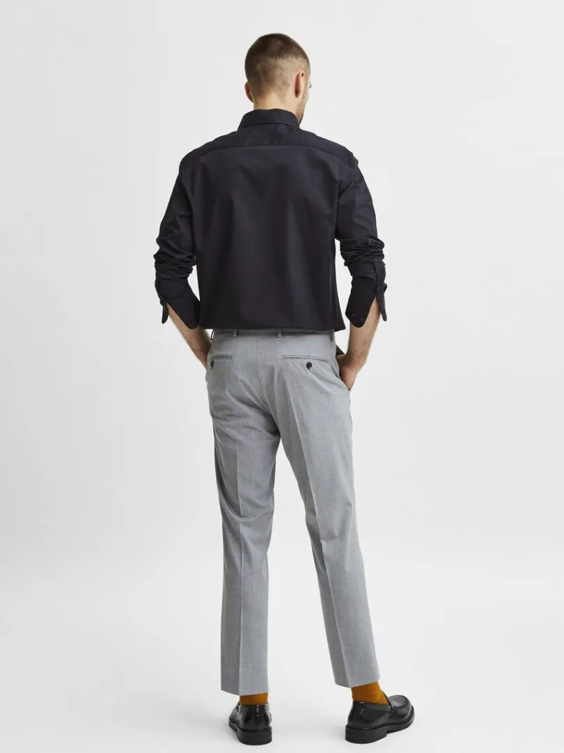 langrmet_slim_fit_skjorte_1-2.webp Skjorter>SELECTED LANGÆRMET SLIM FIT SKJORTE Black
