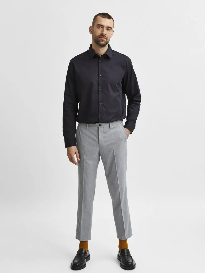 langrmet_slim_fit_skjorte_2-2.webp Skjorter>SELECTED LANGÆRMET SLIM FIT SKJORTE Black