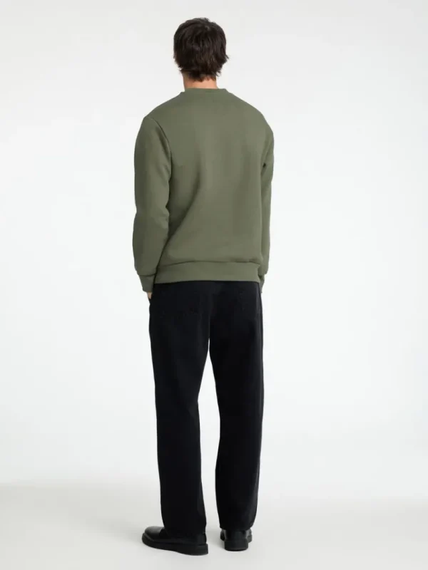Hættetrøjer & Sweatshirts>SELECTED LANGÆRMET SWEATSHIRT Green