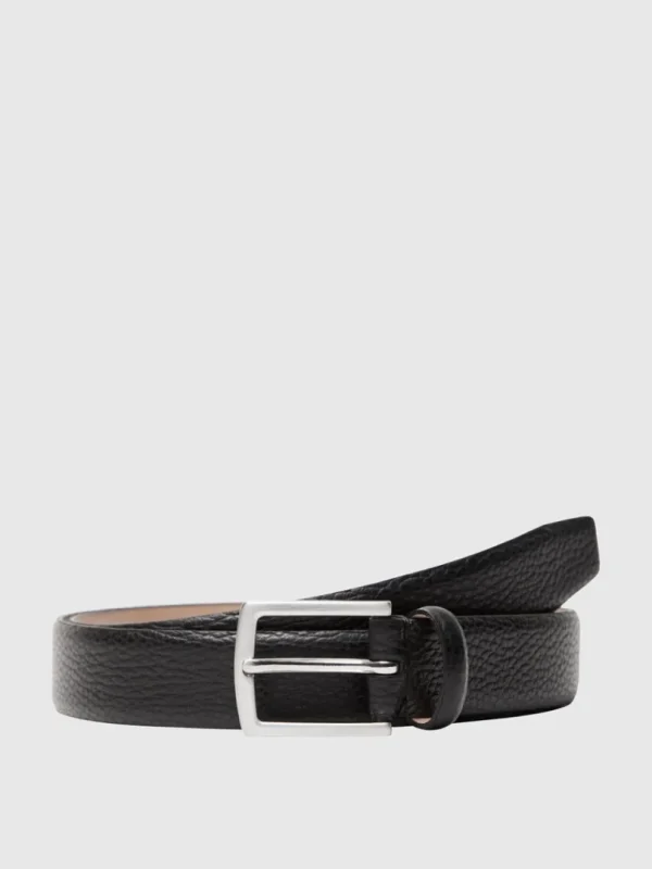 Accessories>SELECTED LÆDER BÆLTE Black