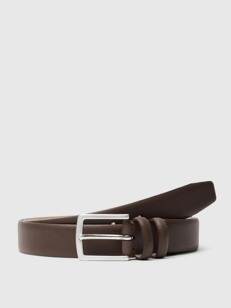 lder_blte_0-16.webp Accessories>SELECTED LÆDER BÆLTE Brown