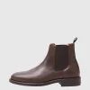 Sko>SELECTED LÆDER CHELSEA-STØVLER Brown