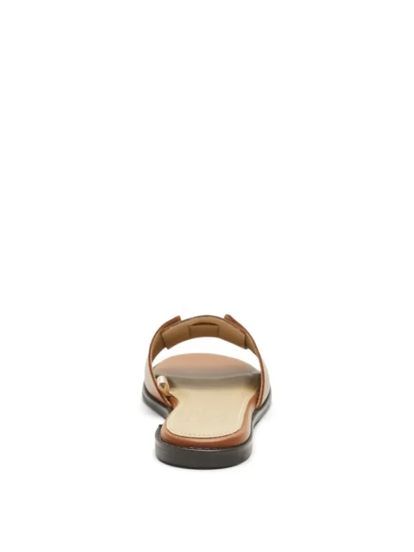 Sko>SELECTED LÆDER SANDALER Brown