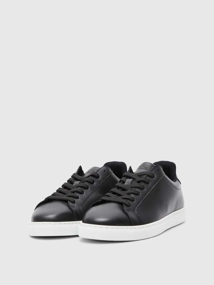 lder_sneakers_4-8.webp Sko>SELECTED LÆDER SNEAKERS Black