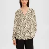 Skjorter>SELECTED LEOPARDPRINT SKJORTE Beige