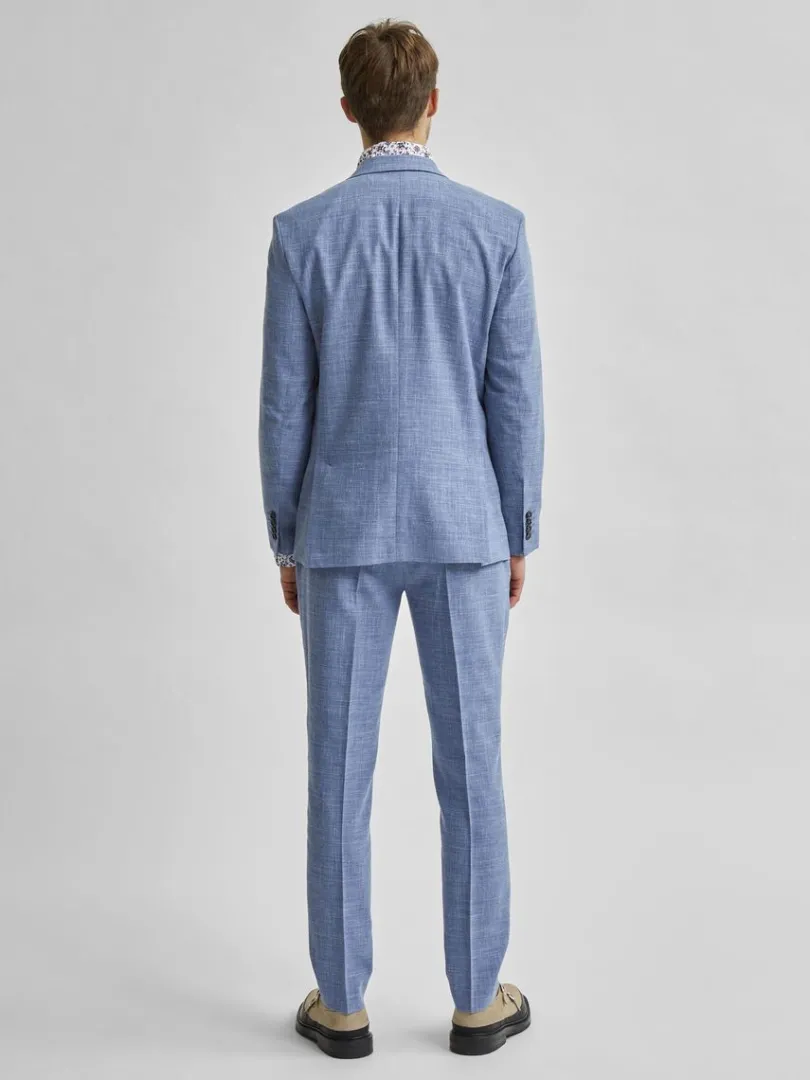 let_enkeltradet_blazer_1-1.webp Jakkesæt & Blazers>SELECTED LET ENKELTRADET BLAZER Blue