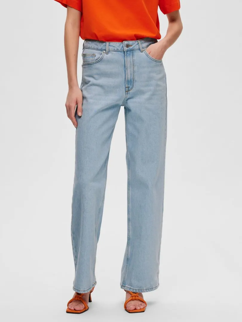 light_wash_hjtaljede_jean_0.webp Jeans>SELECTED LIGHT WASH HØJTALJEDE JEANS Blue