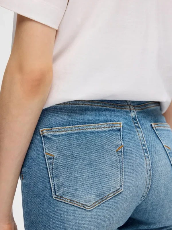 Jeans>SELECTED LIGHT WASH SKINNY FIT JEANS Blue