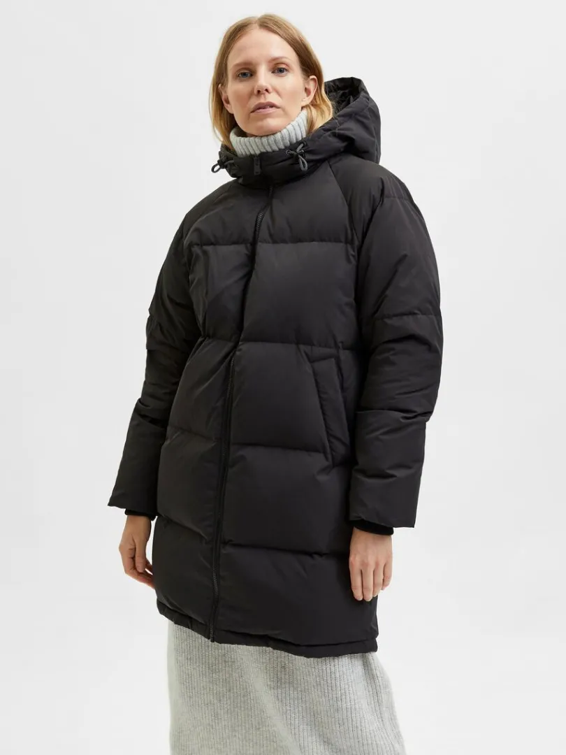 longline_redown_dunjakke_0.webp Overtøj>SELECTED LONGLINE RE:DOWN® DUNJAKKE Black