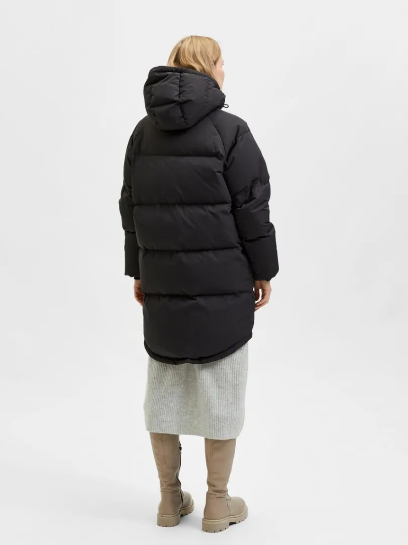 longline_redown_dunjakke_4.webp Overtøj>SELECTED LONGLINE RE:DOWN® DUNJAKKE Black