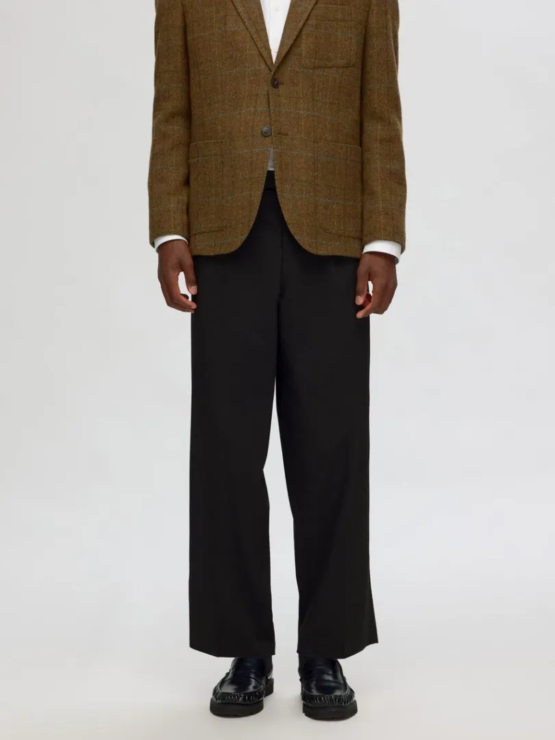 loose_fit_bukser_0-5.webp Bukser>SELECTED LOOSE FIT BUKSER Black