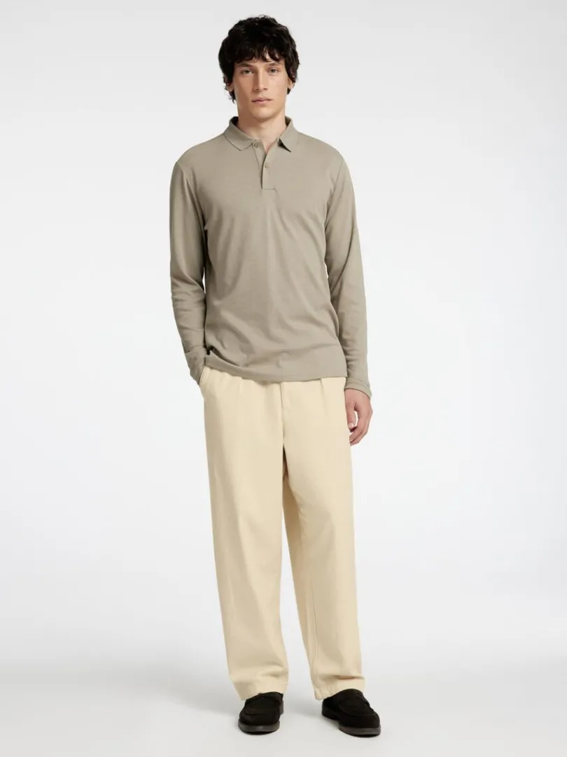 loose_fit_bukser_2-3.webp Bukser>SELECTED LOOSE FIT BUKSER Beige