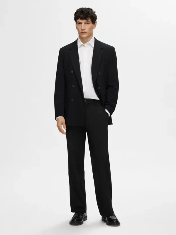 Bukser>SELECTED LOOSE FIT BUKSER Black