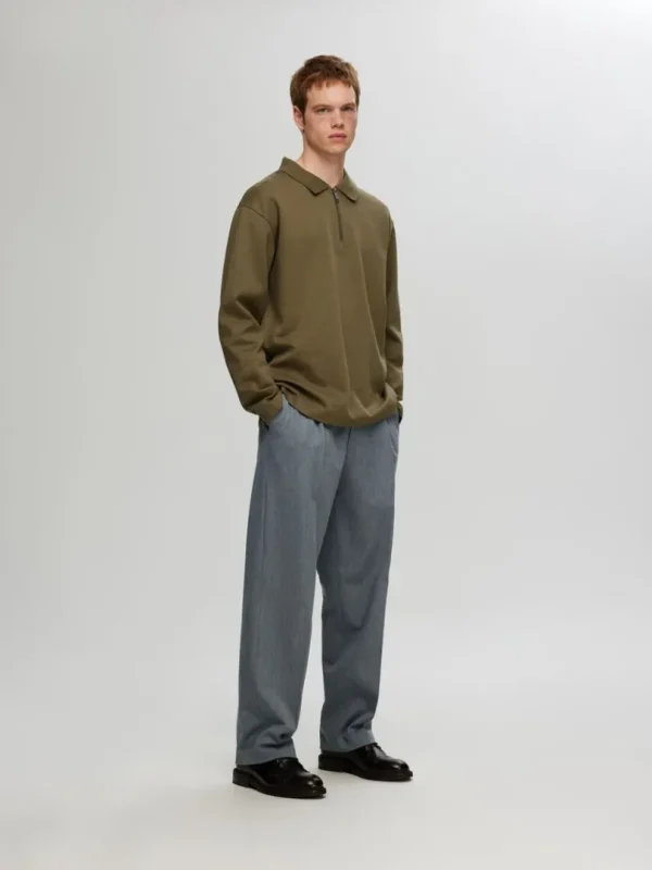 Bukser>SELECTED 220 LOOSE FIT BUKSER Grey