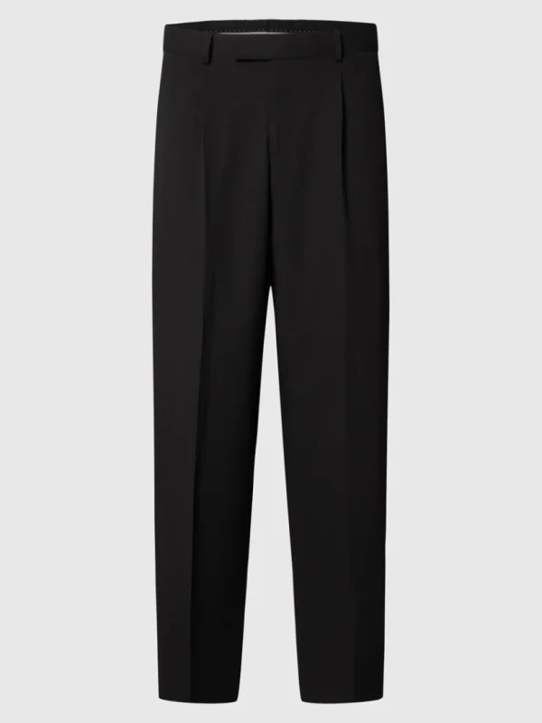 Bukser>SELECTED LOOSE FIT BUKSER Black