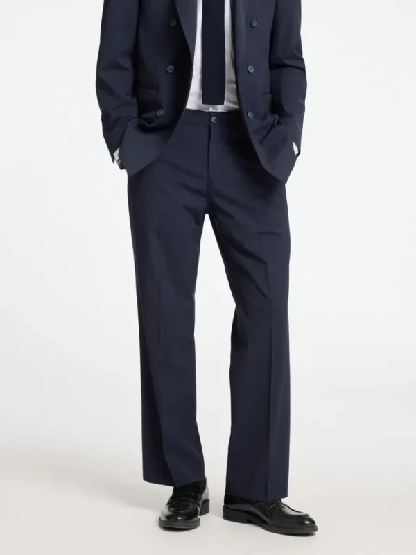 Accessories>SELECTED LOOSE FIT BUKSER Blue