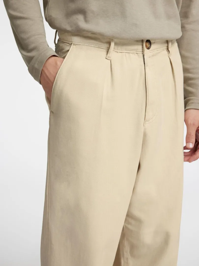 loose_fit_bukser_5-2.webp Bukser>SELECTED LOOSE FIT BUKSER Beige