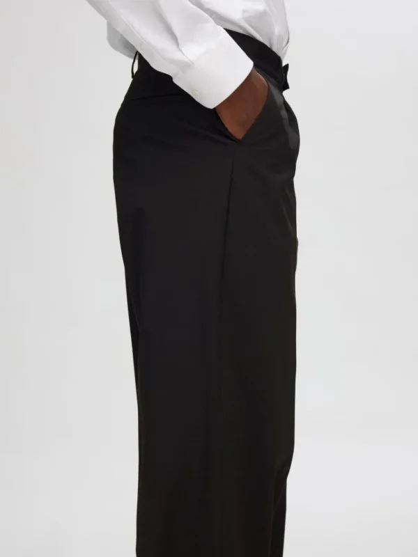Bukser>SELECTED LOOSE FIT BUKSER Black