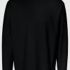T-shirts>SELECTED LOOSE FIT LANGÆRMET T-SHIRT Black