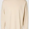 T-shirts>SELECTED LOOSE FIT LANGÆRMET T-SHIRT Beige