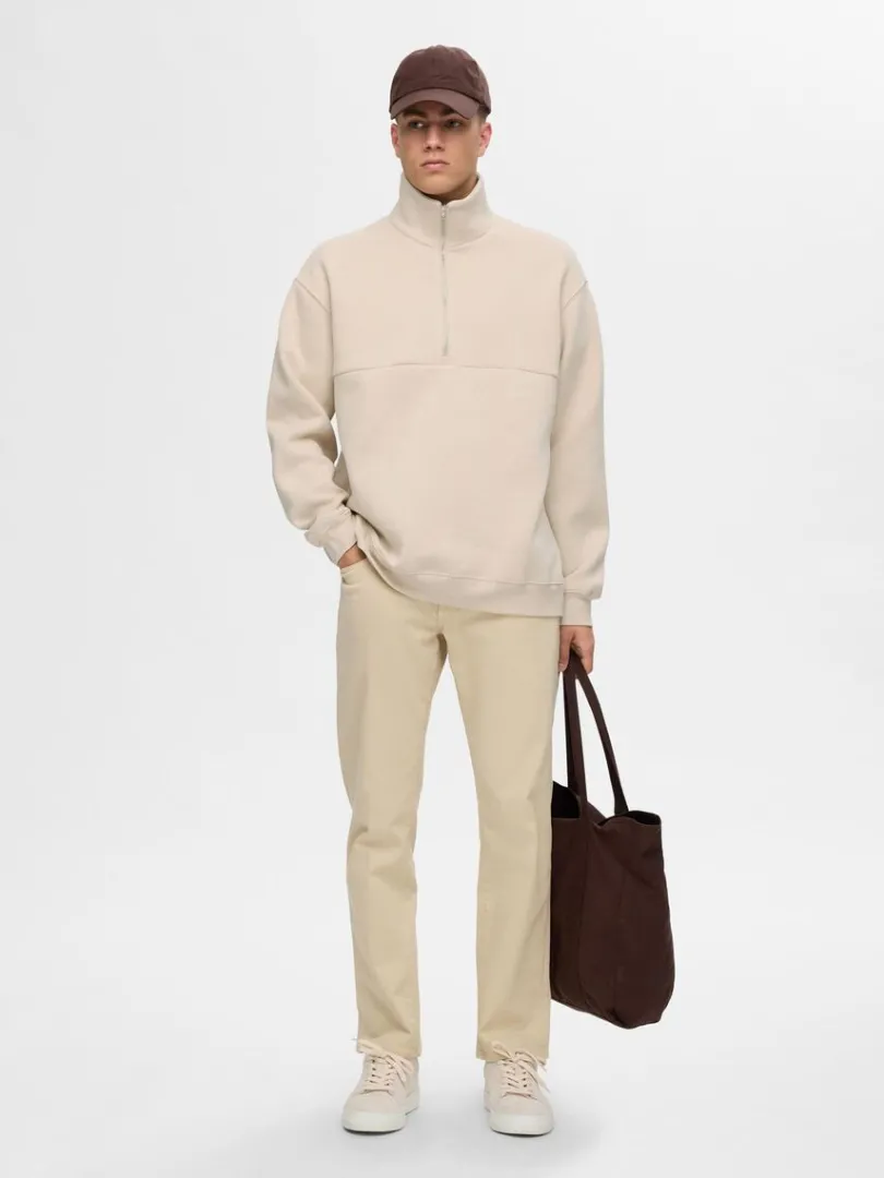 loose_fit_med_lynls_sweat_2.webp Hættetrøjer & Sweatshirts>SELECTED LOOSE FIT MED LYNLÅS SWEATSHIRT Beige