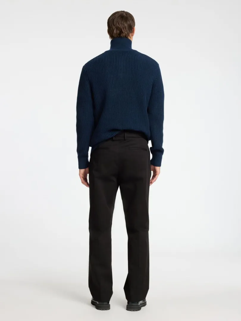 loose_fit_plisseret_bukse_5-1.webp Bukser | Jakkesæt & Blazers>SELECTED LOOSE FIT PLISSERET BUKSER Black
