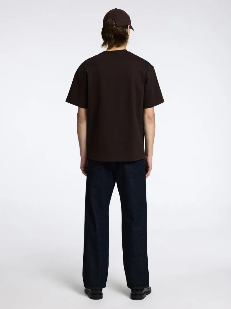 loose_fit_tshirt_4-1.webp T-shirts>SELECTED LOOSE FIT T-SHIRT Brown