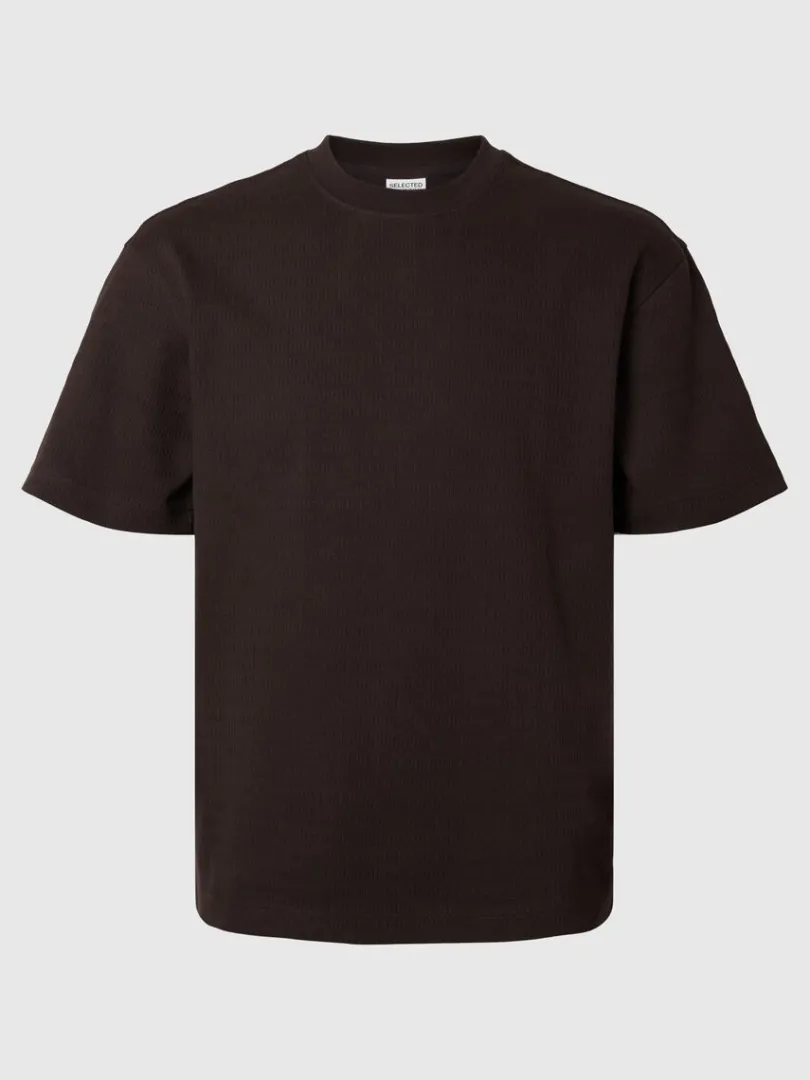 loose_fit_tshirt_5-1.webp T-shirts>SELECTED LOOSE FIT T-SHIRT Brown