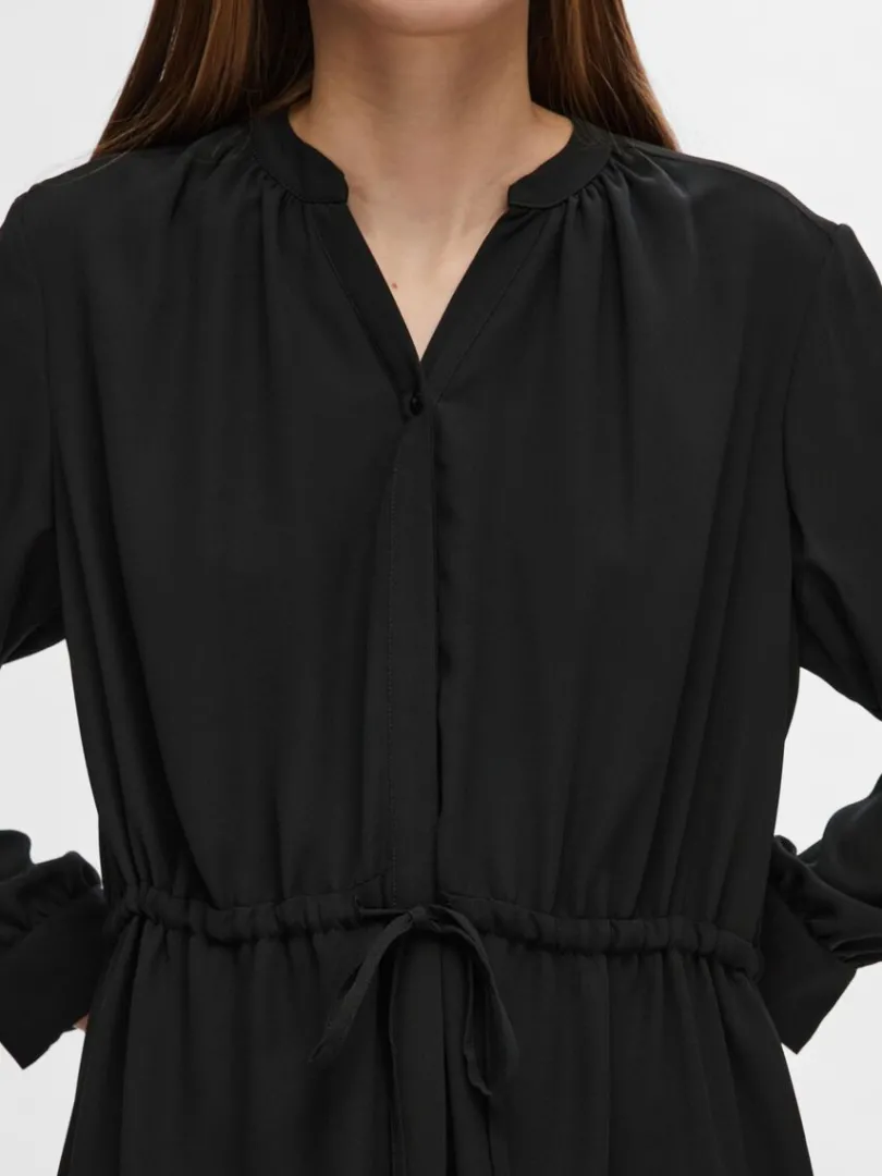 loose_kort_kjole_3.webp Kjoler>SELECTED LOOSE KORT KJOLE Black