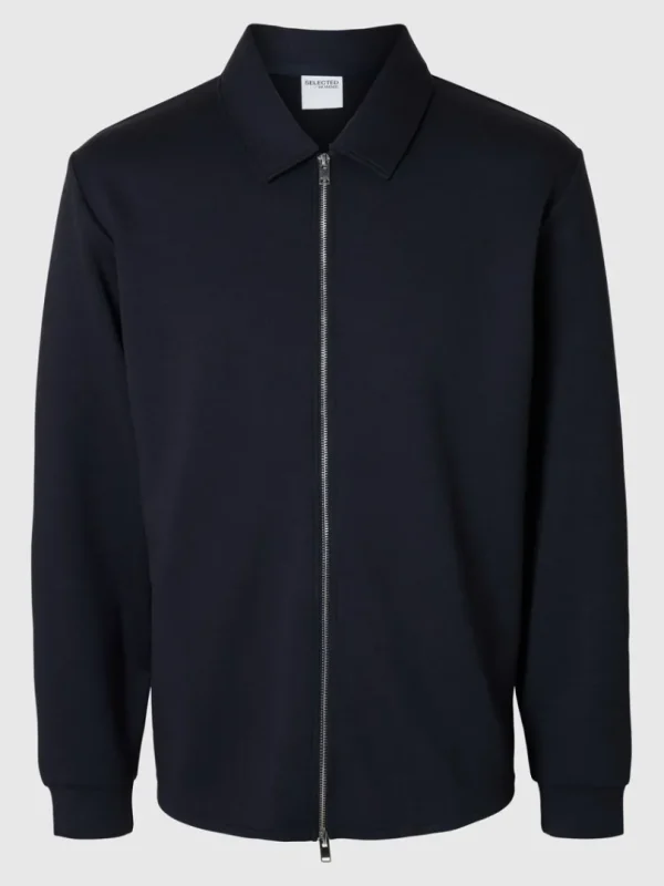 Strik>SELECTED LYNLÅS CARDIGAN Blue