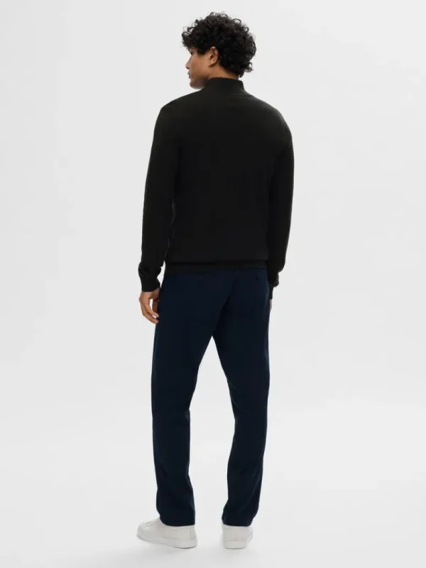Strik>SELECTED LYNLÅS CARDIGAN Black
