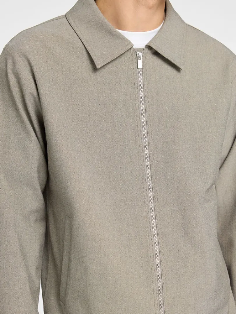 lynls_jakke_3.webp Overtøj | Jakkesæt & Blazers>SELECTED LYNLÅS JAKKE Beige