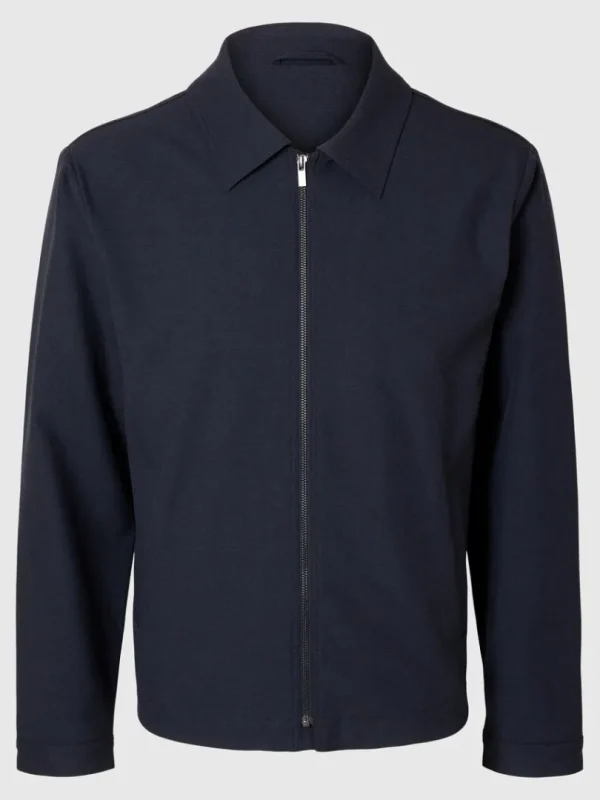 Overtøj | Jakkesæt & Blazers>SELECTED LYNLÅS JAKKE Blue