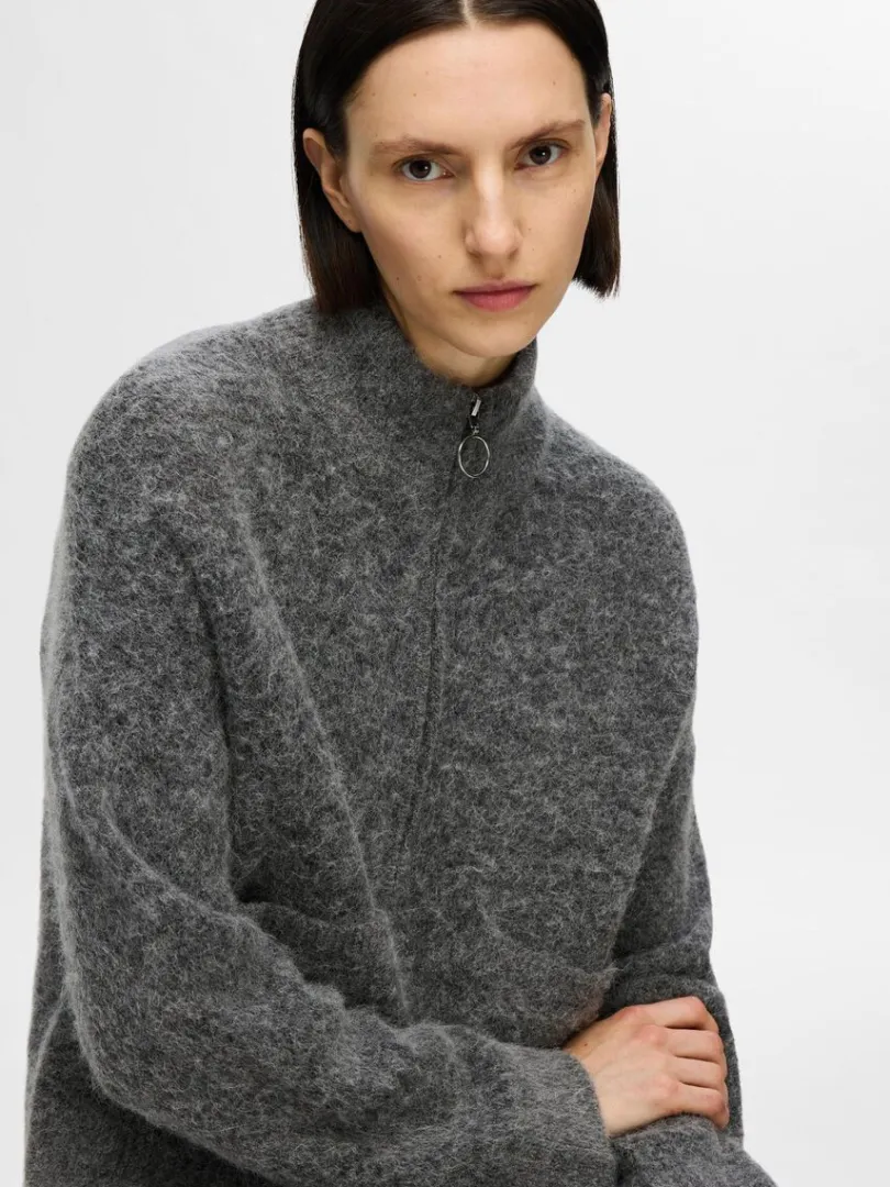 med_lynls_cardigan_2.webp Strik>SELECTED MED LYNLÅS CARDIGAN Grey