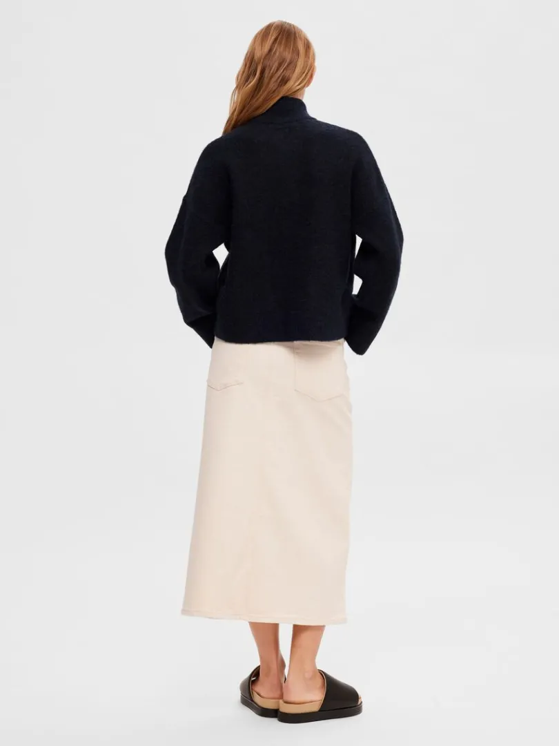 med_lynls_cardigan_4-8.webp Strik>SELECTED MED LYNLÅS CARDIGAN Blue