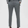 Bukser | Jakkesæt & Blazers>SELECTED MERINO-ULD BUKSER Grey